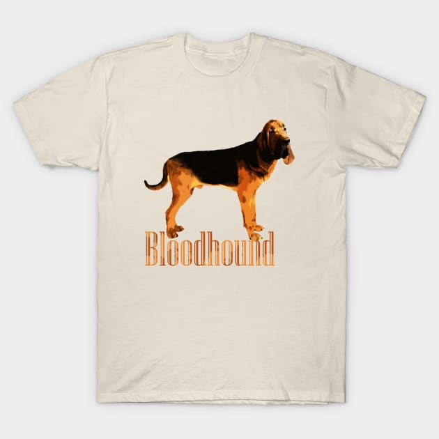 Bloodhound T-Shirt by Nartissima